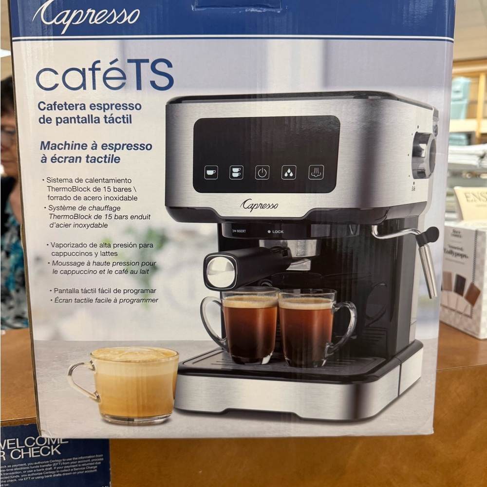 Capresso Stainless Steel Espresso Machine - Picture 5 of 6